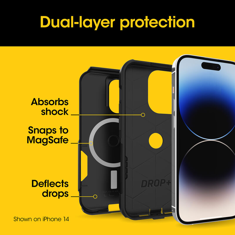 product image 4 - iPhone 15 Pro Max Case Commuter Series for MagSafe